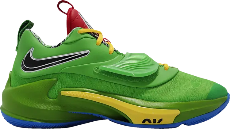 

Кроссовки Nike UNO x Zoom Freak 3 NRG EP '50th Anniversary - Green', зеленый