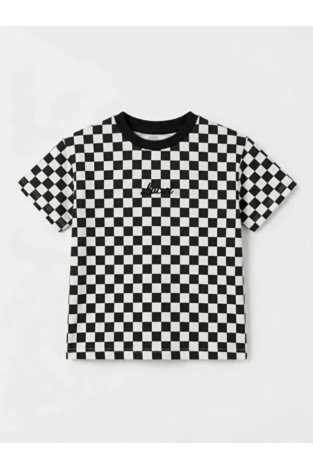 Детская футболка для мальчиков с принтом La'Ciel Paris Printed Laciel Prs, Black — фото 2