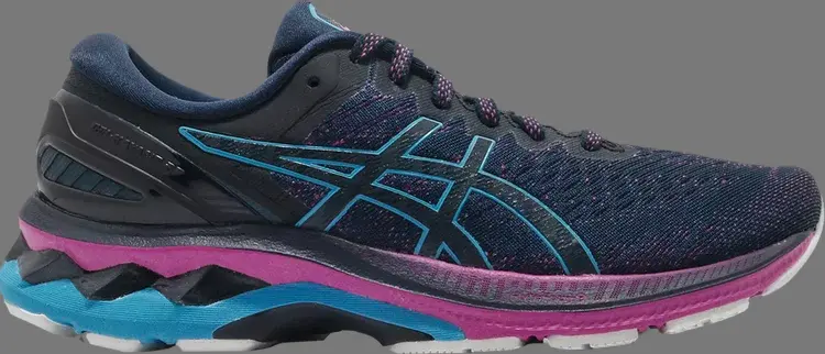 

Кроссовки wmns gel kayano 27 wide 'french blue digital aqua' Asics, синий