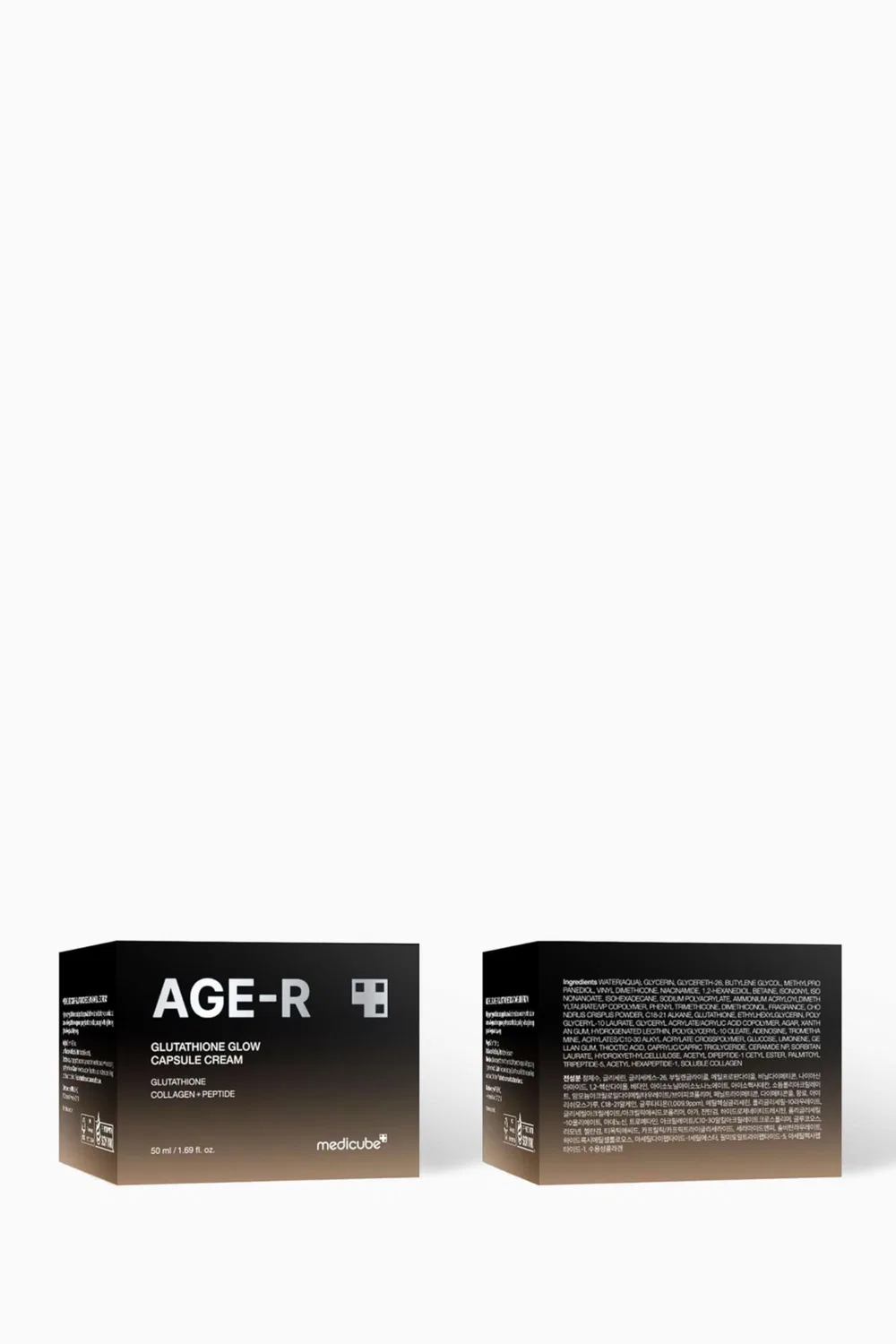 Крем для лица увлажняющий AGE-R Glutathione Glow Capsule Medicube — фото 2