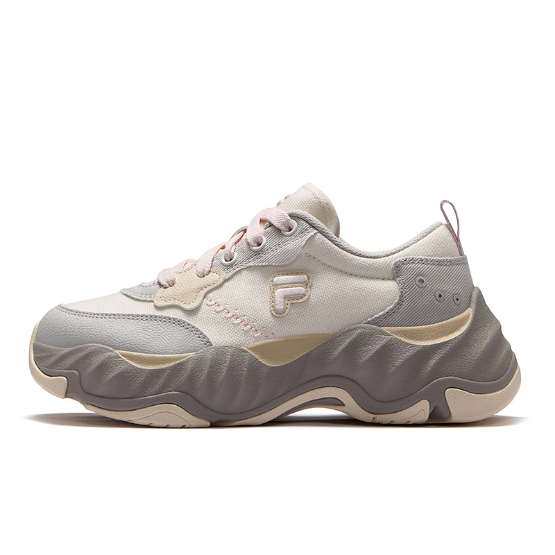 FILA FUSION Женские низкие парусиновые туфли STARFISH 2, кремового цвета слоновой кости