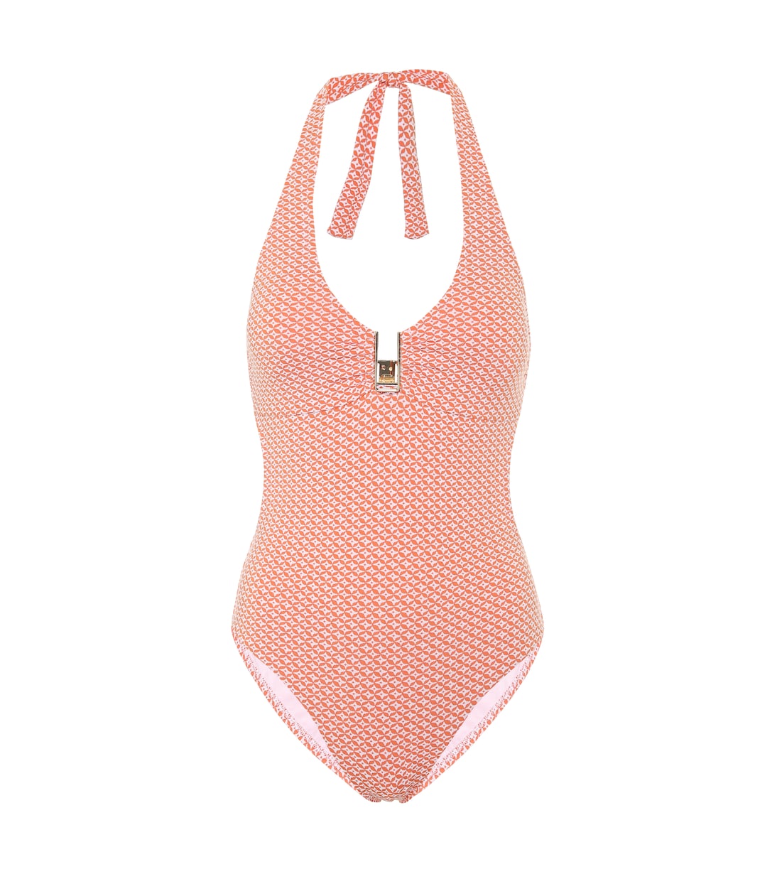 

Купальник-халтер с принтом Сахара Melissa Odabash, Mosaic Orange