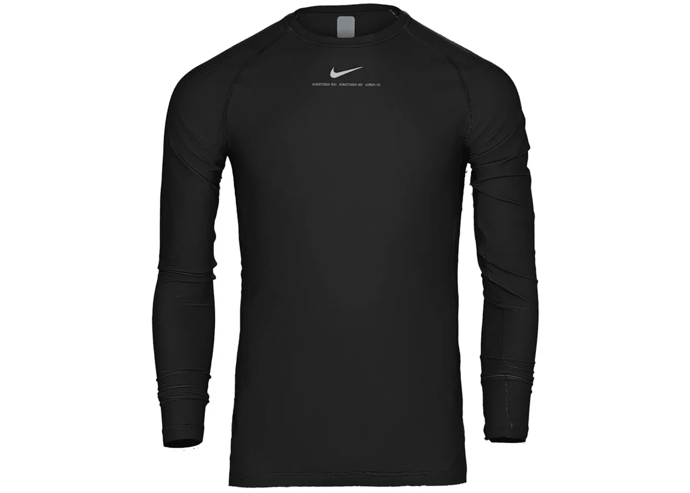 Мужской топ с длинным рукавом Nike x NOCTA LS Base Layer, черный