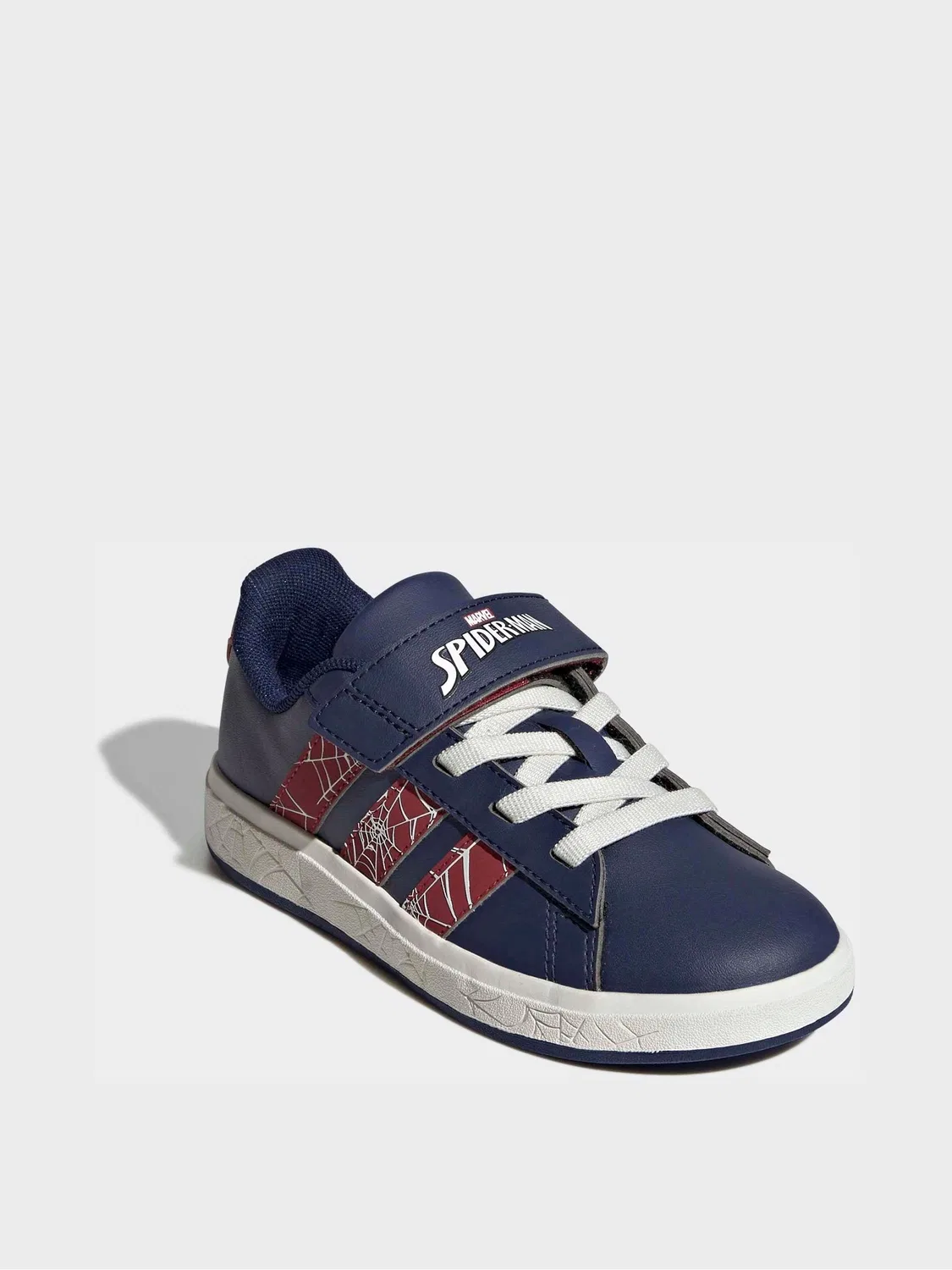 Кроссовки Spider-Man Grand Court adidas, синие — фото 3