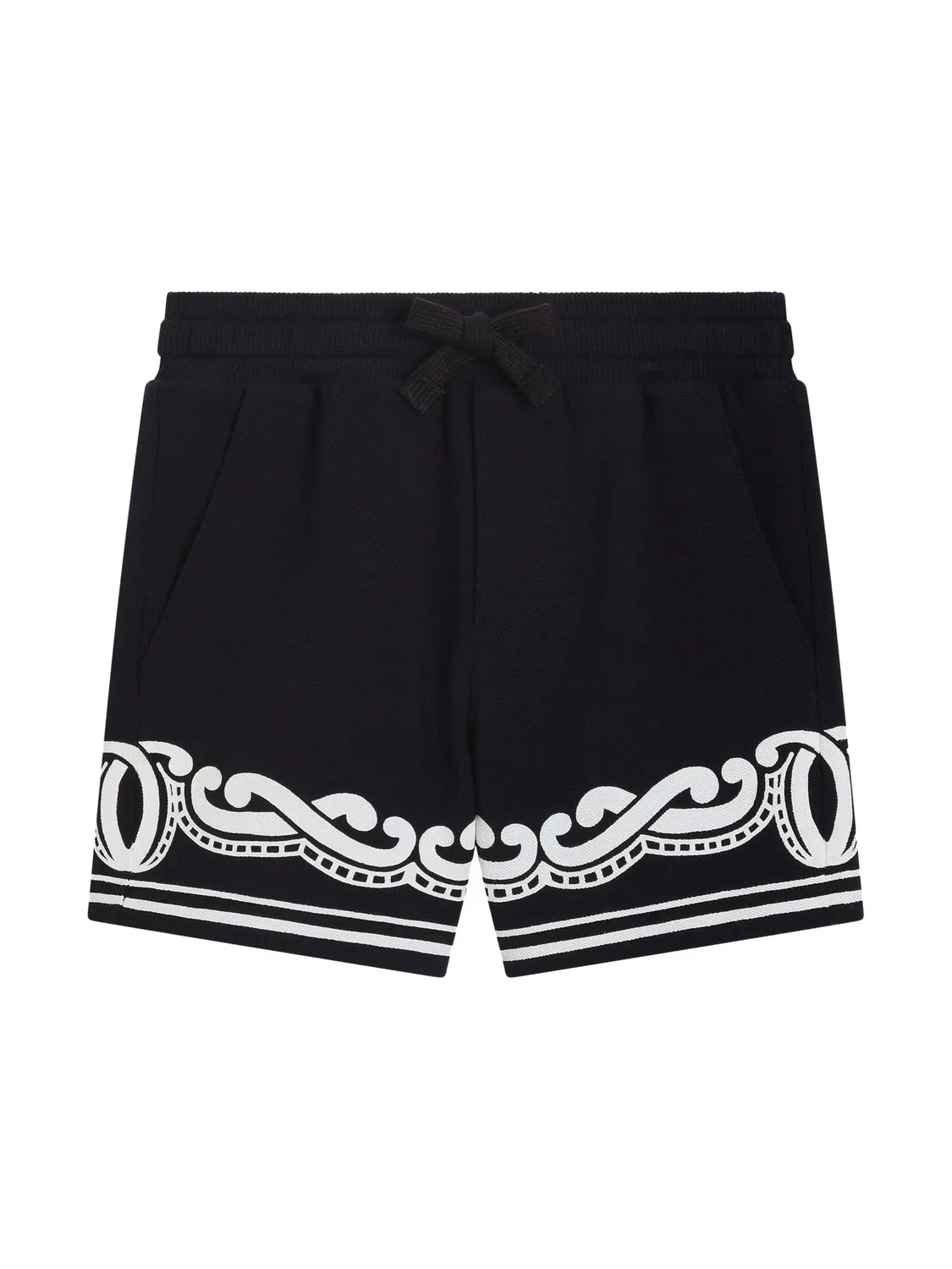 Шорты с принтом Dolce & Gabbana, синий