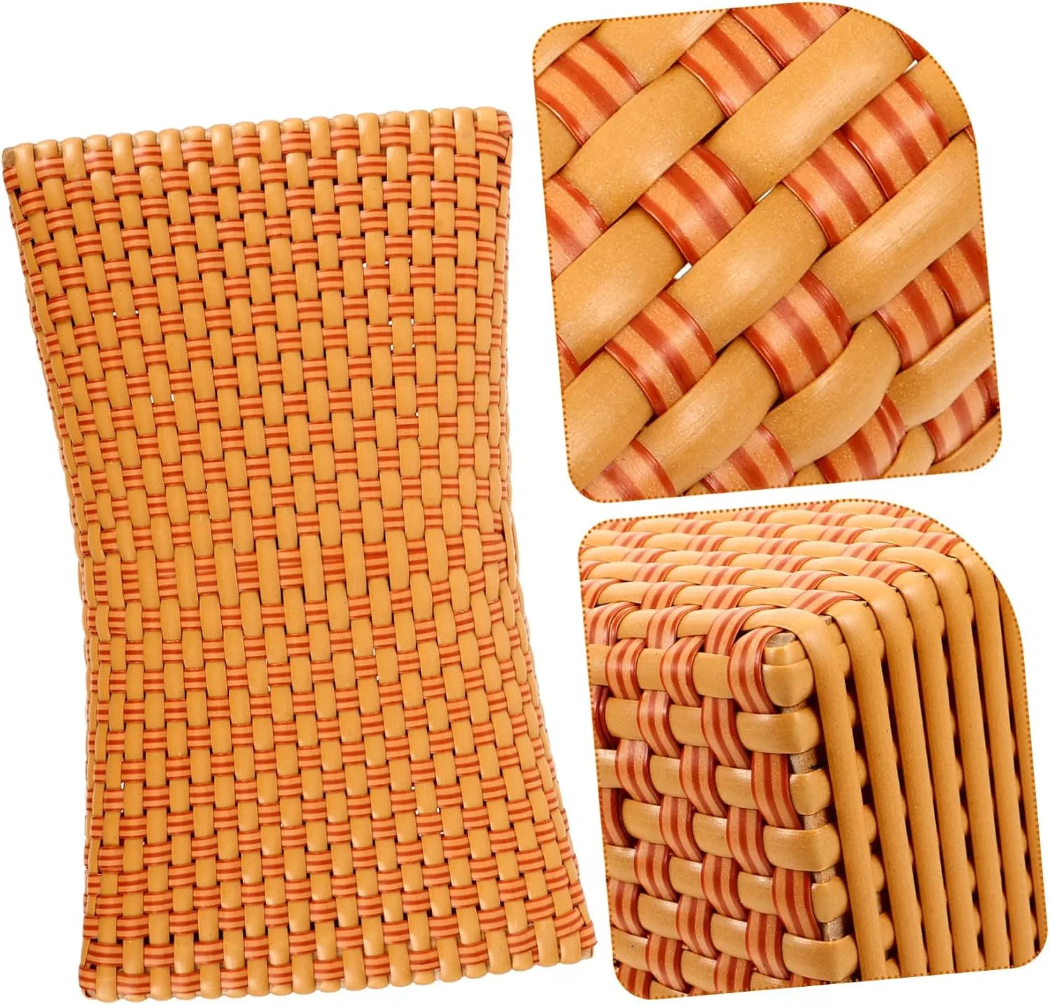 Подушка для шеи Simulated Rattan, Ciieeo, 28x17x8.5 см — фото 3