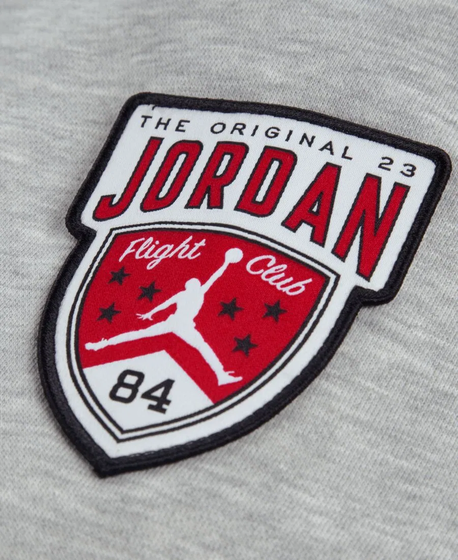 Спортивные брюки из футера с графикой Jumpman Jordan, Gray Heather — фото 4