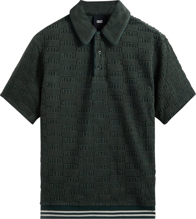 

Поло Kith Graham Polo 'Reign', зеленый