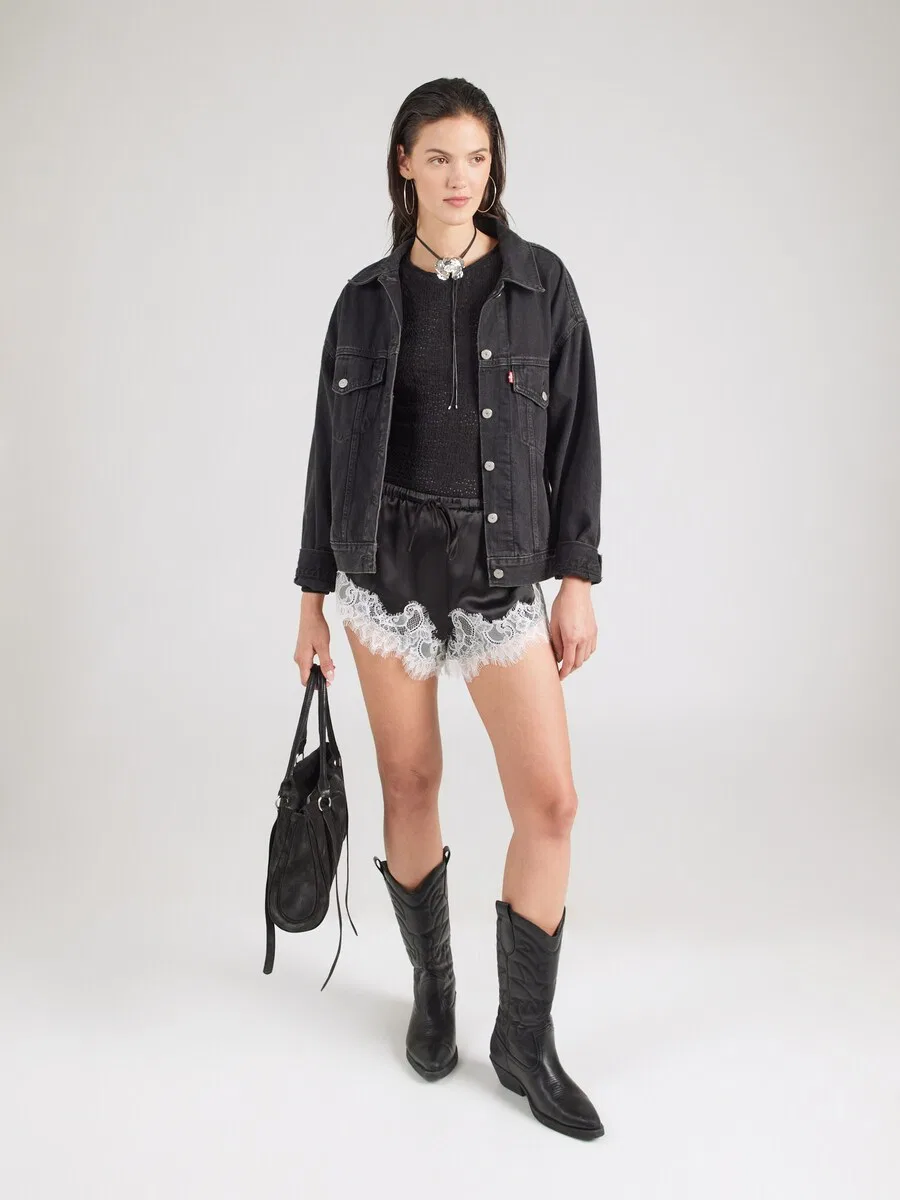 Топ LEVI'S 'Anika' черного цвета — фото 4
