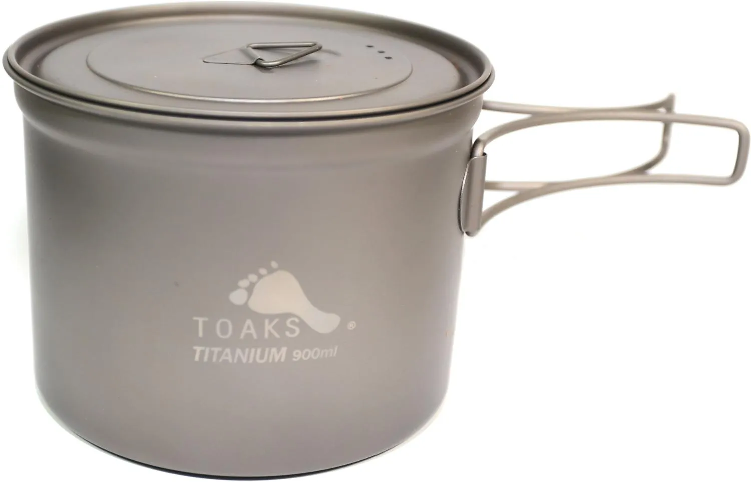 

Титановый котелок 900 мл D115 мм TOAKS, Titanium