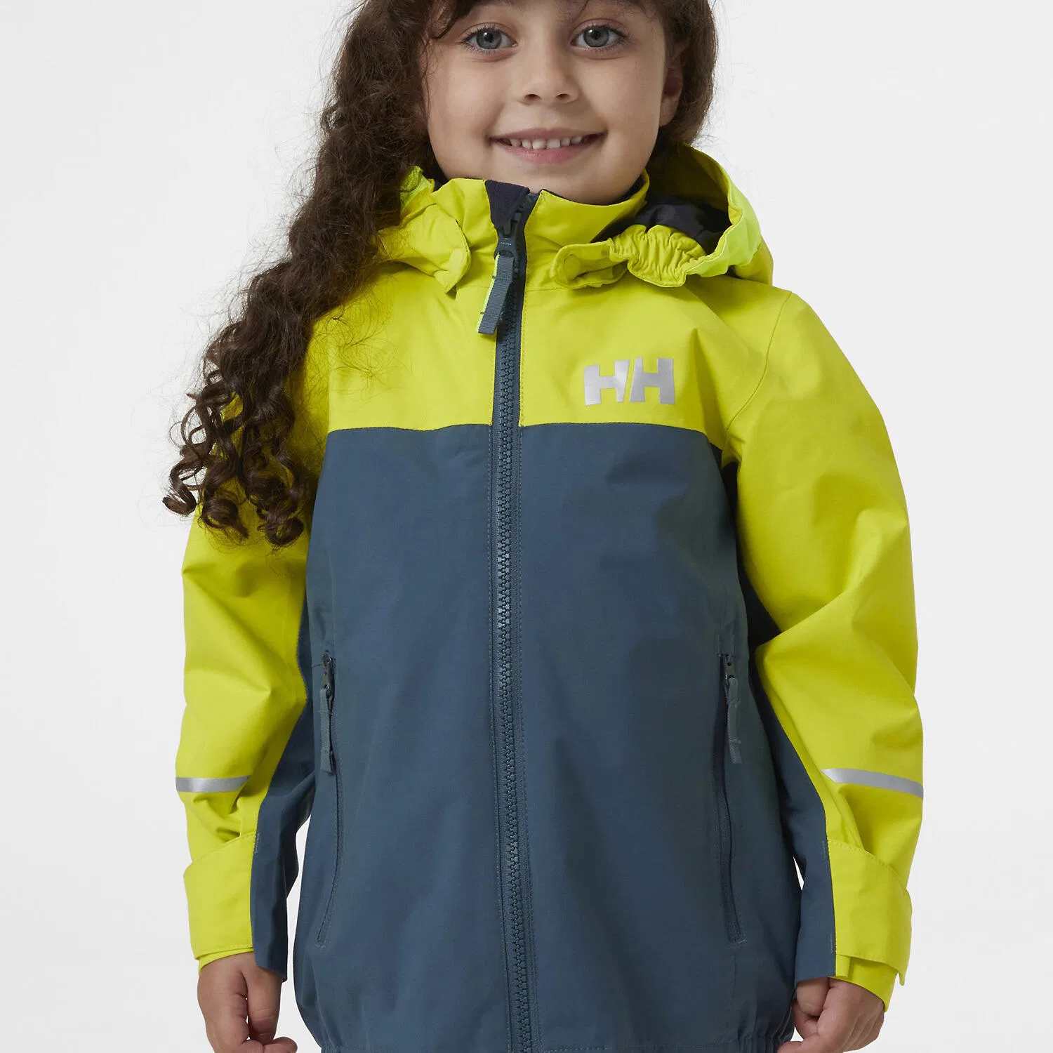 Детская непромокаемая куртка Shelter Jacket 2.0 Helly Hansen, Blau — фото 4