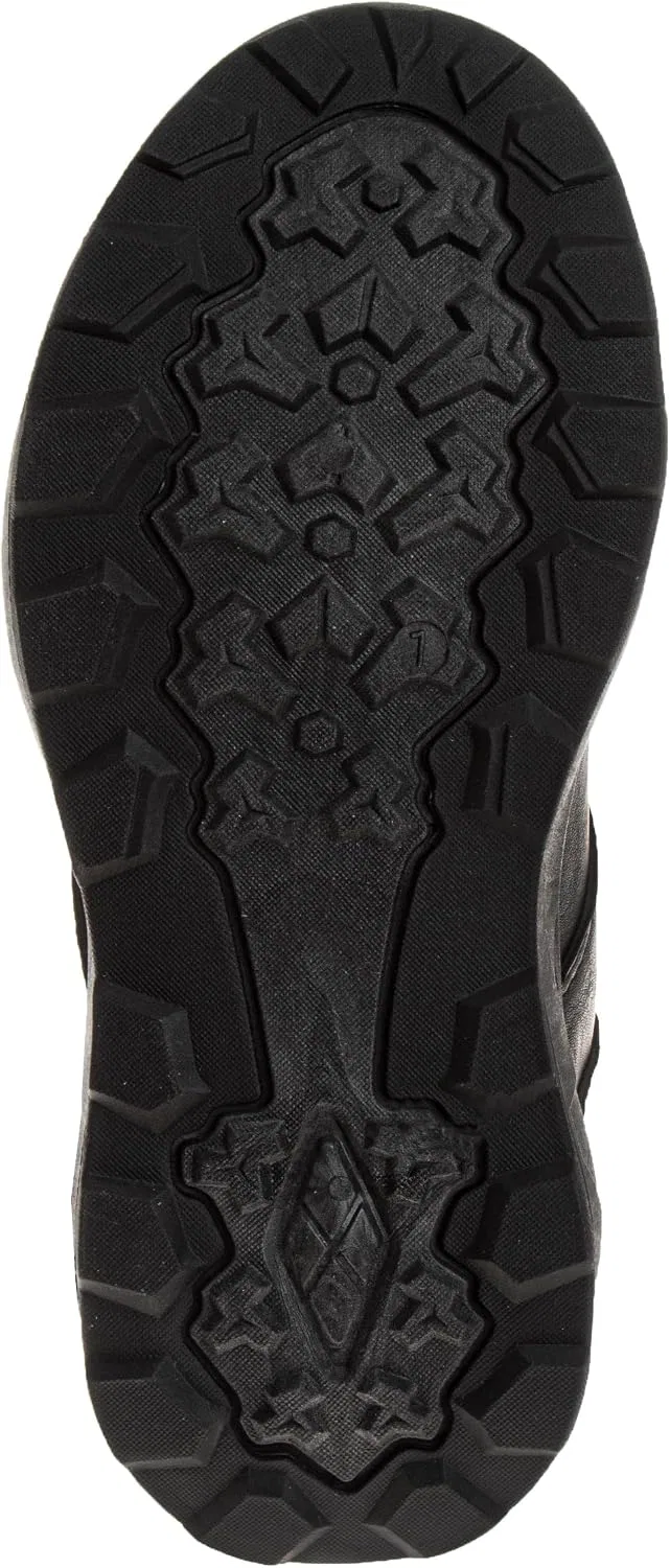 Детские ботинки для мальчиков и девочек с принтом Avalanche Kids Hike Boot LaceUp Shoe Josmo, Black — фото 3