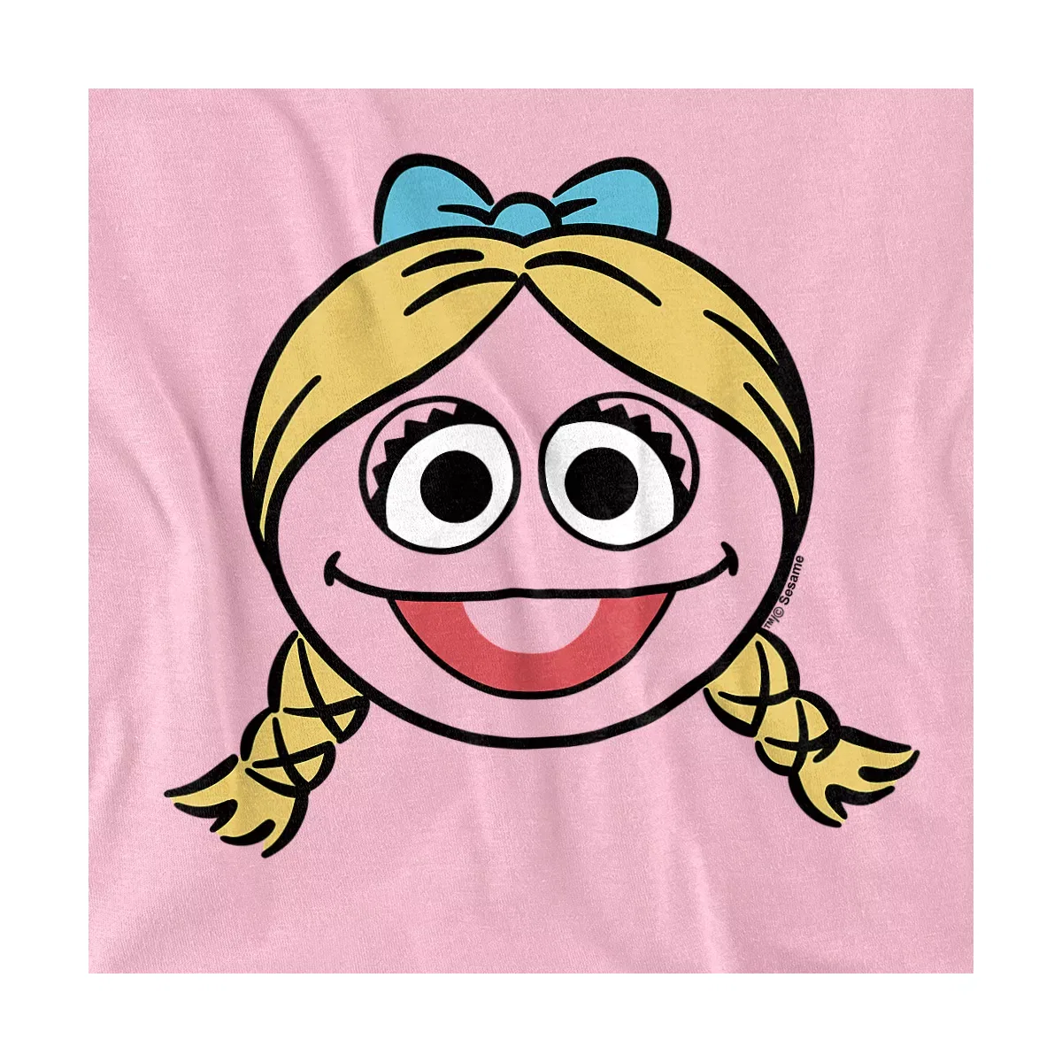 Детское боди с коротким рукавом Sesame Street, Pink — фото 2
