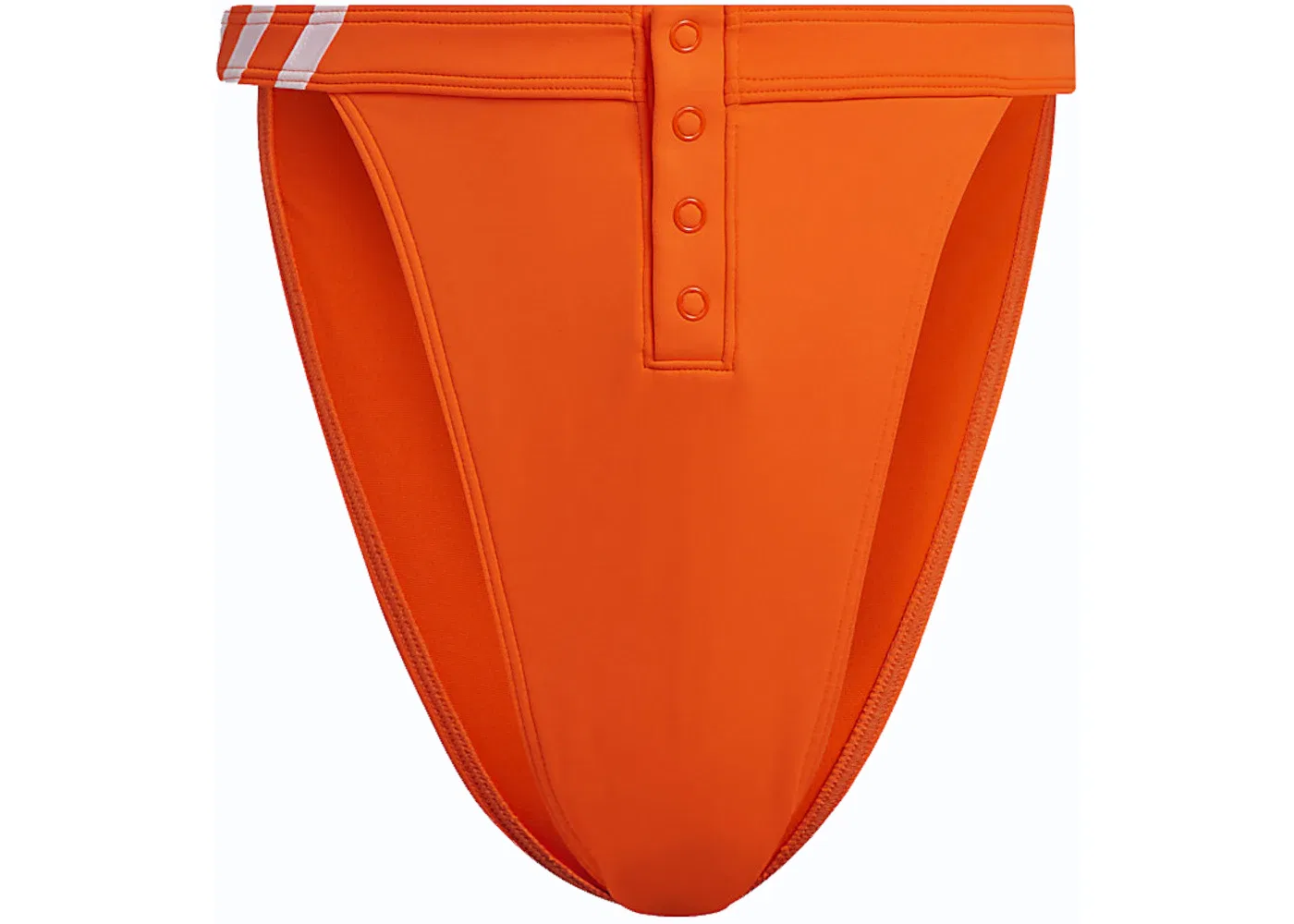 Женские плавки для бикини с принтом Bikini Bottom Adidas, Solar Orange