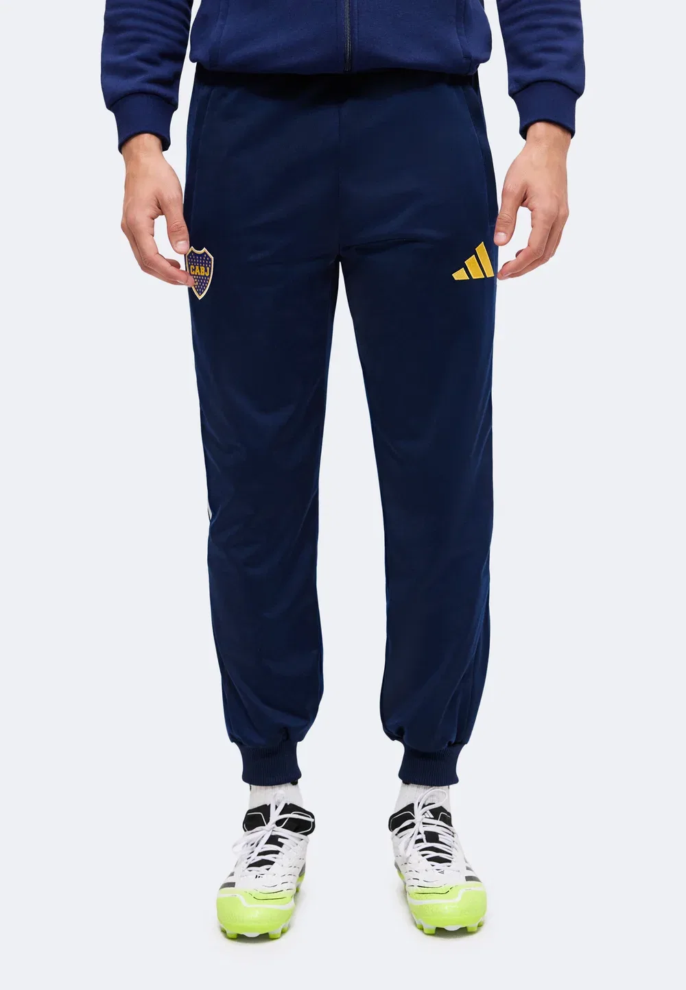 Юношеские спортивные штаны Boca - клубная одежда Adidas Originals, Night Indigo