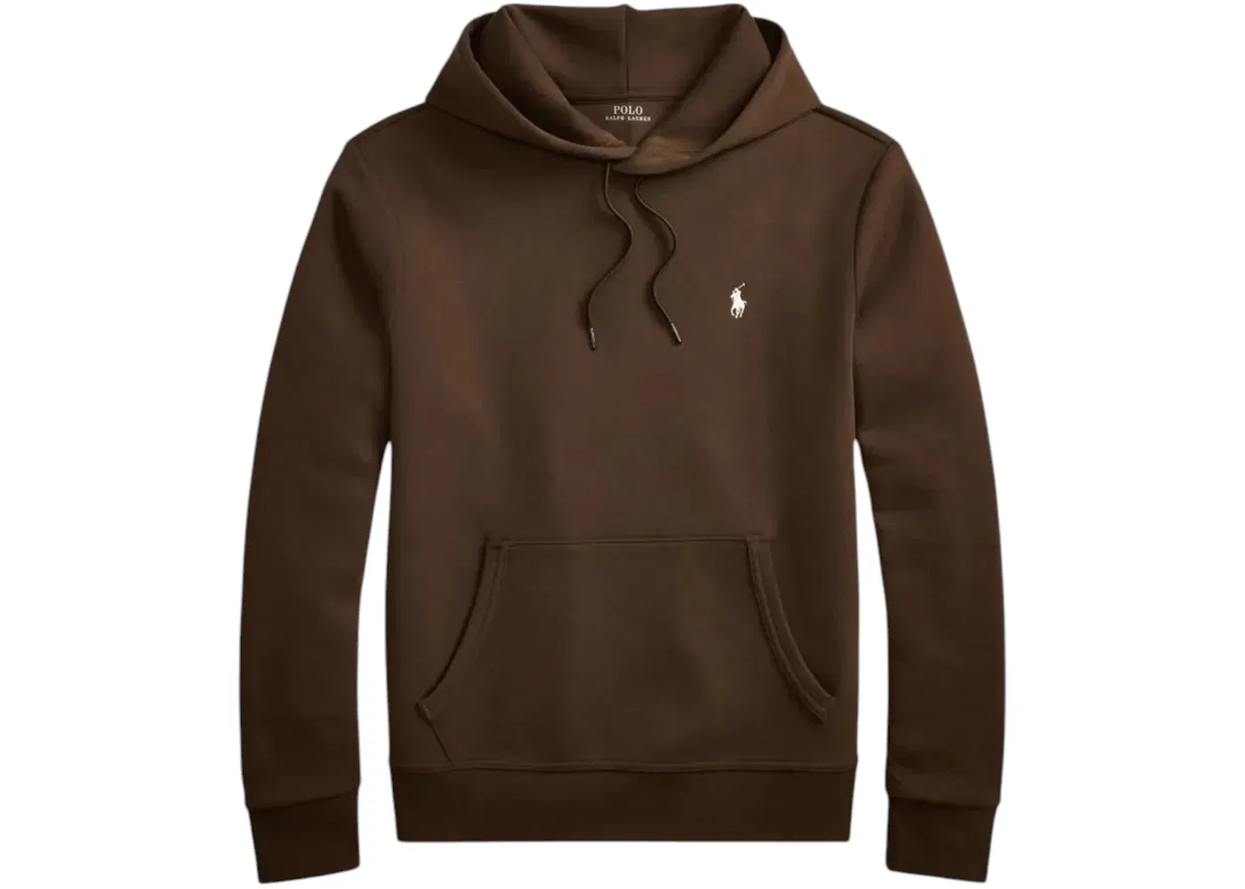 Мужское худи с длинным рукавом Double Knit Tech Polo Ralph Lauren, цвет Nutmeg Brown