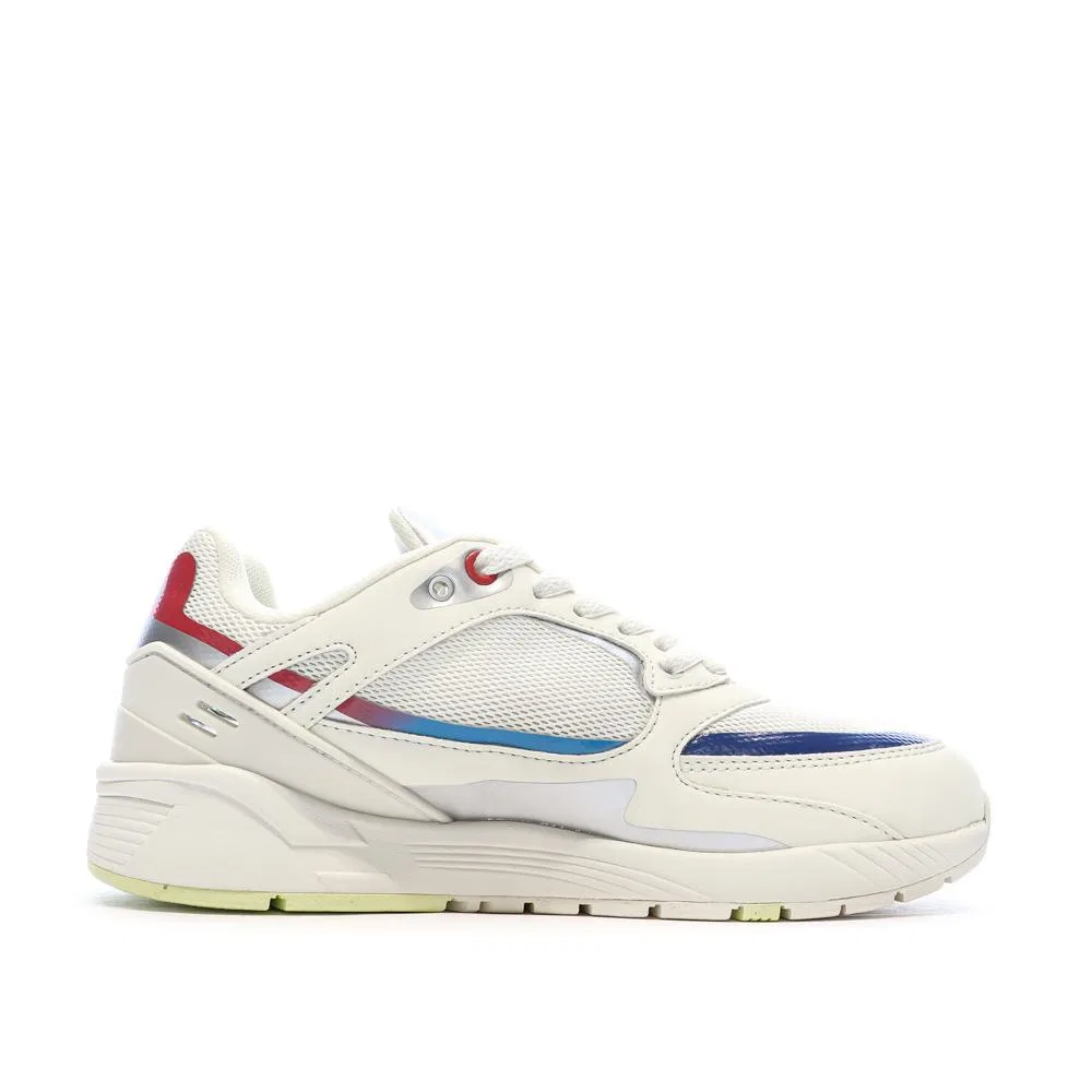 Детские кроссовки на шнурках Oly R1100 Le Coq Sportif, Weiß — фото 3
