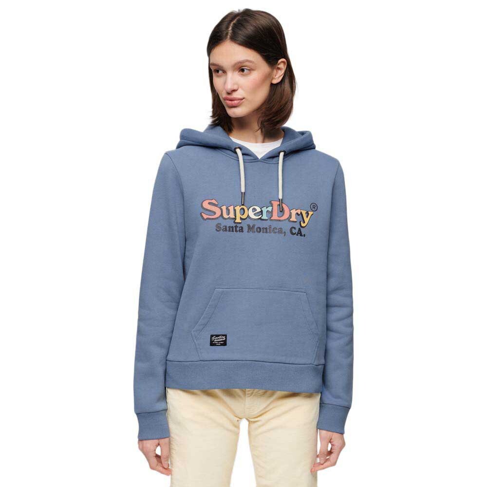 

Худи Superdry Rainbow Logo Graphic, синий