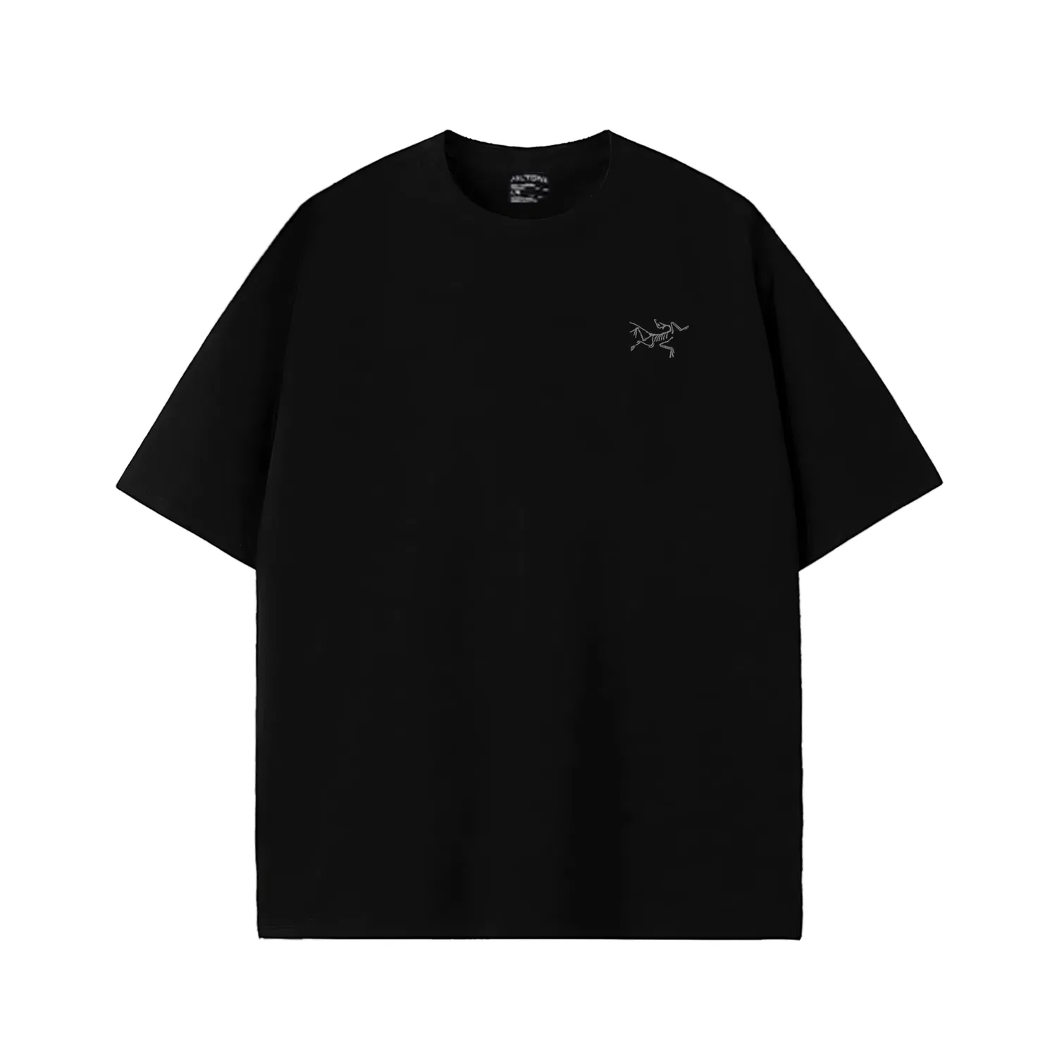 Унисекс футболка с принтом KRAGG T Shirts Arcteryx, Black — фото 4