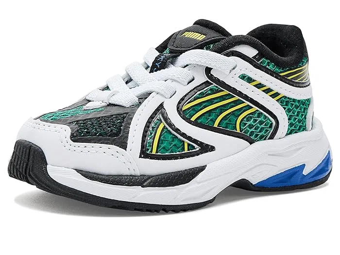 Кроссовки с закрытием Skyjet Alternative PUMA Kids, Vibrant Green/White/Black/Lemon Crush