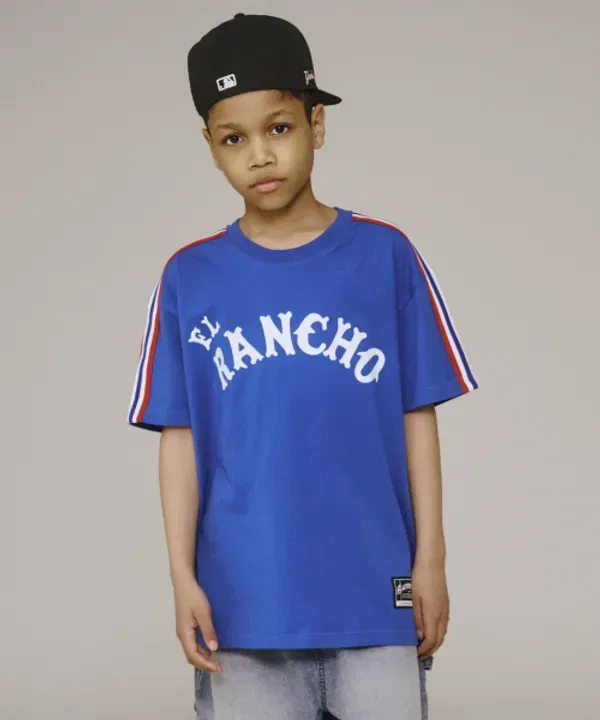 Футболка с круглым вырезом Giant Fit, Takeasy Kids, французский синий
