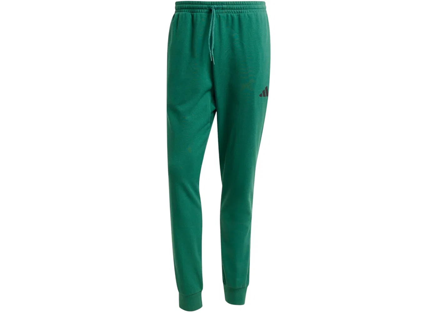 Мужские спортивные штаны из футера с принтом Pant Adidas, Collegiate Green/Black