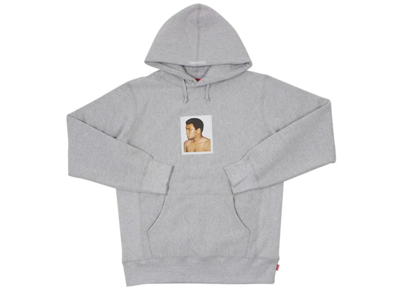 Мужской худи с капюшоном с принтом Supreme AliWarhol Supreme, Grey
