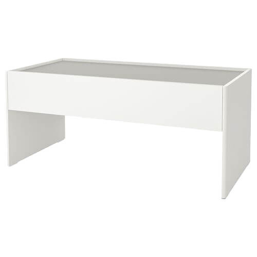

Детский стол Ikea Dundra, белый/серый
