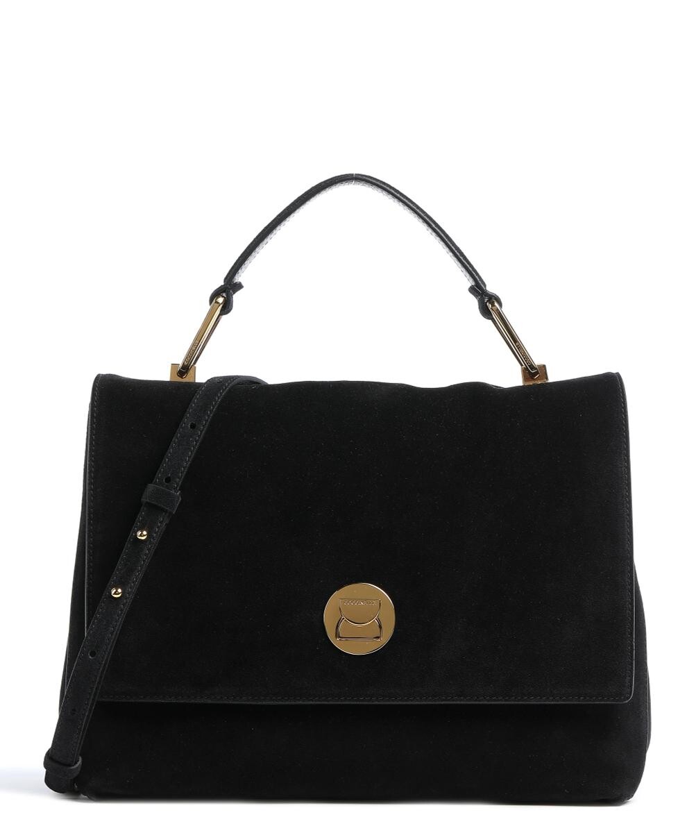 

Сумочка Liya Suede из матовой кожи Coccinelle, черный