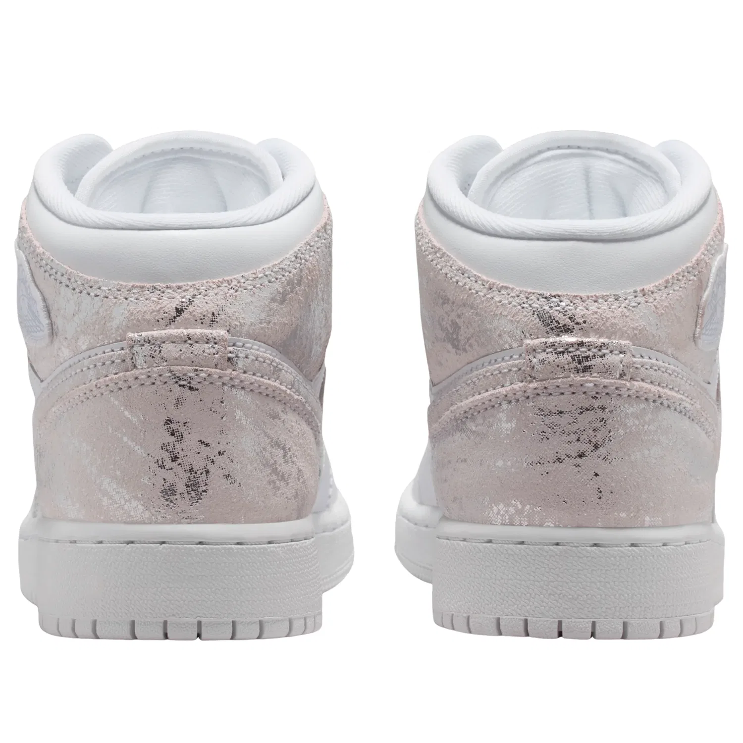 Кроссовки Air Jordan 1 Mid SE 'White Field Silver' IR2320-100, белый — фото 4