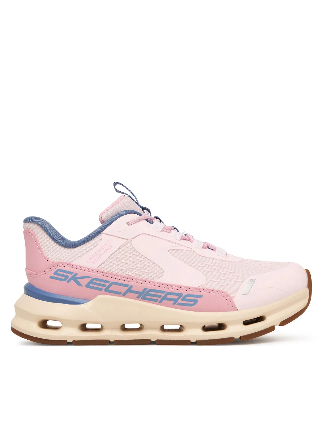 Кроссовки для девочки Glide-Step Vista Lane Skechers, розовый