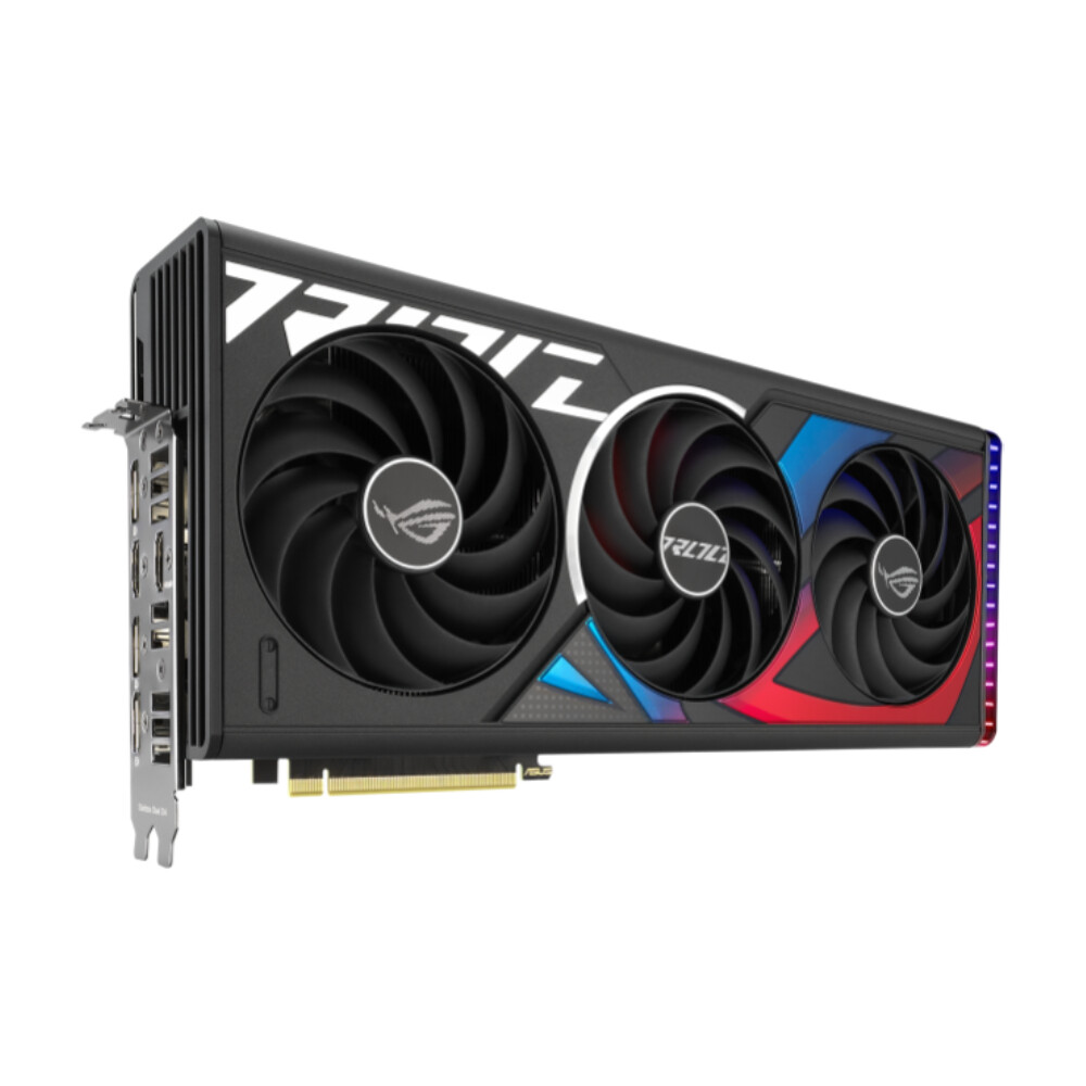 

Видеокарта ASUS ROG Strix GeForce RTX 4070 Ti SUPER OC Edition, 16 ГБ, темно-серый