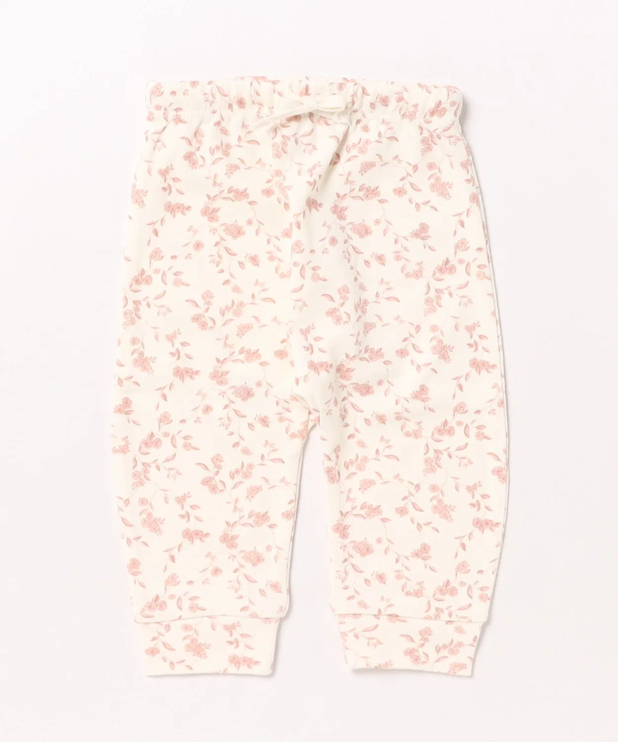 Детские спортивные штаны с завязками на талии, модель Drawstring Pant Quincy Mae, Ivory