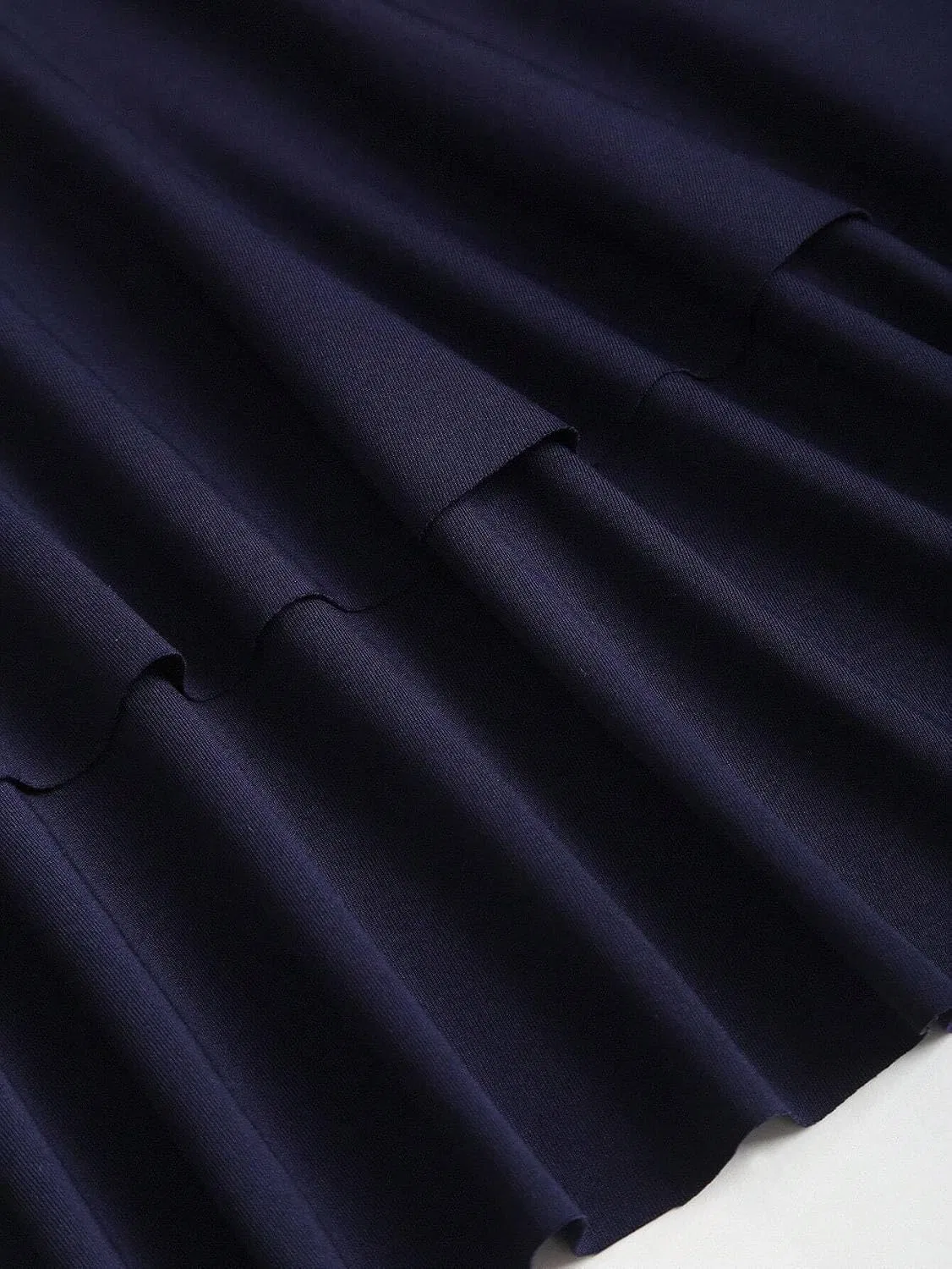 Женское повседневное платье миди без рукавов с открытой спиной, Navy Blue — фото 4