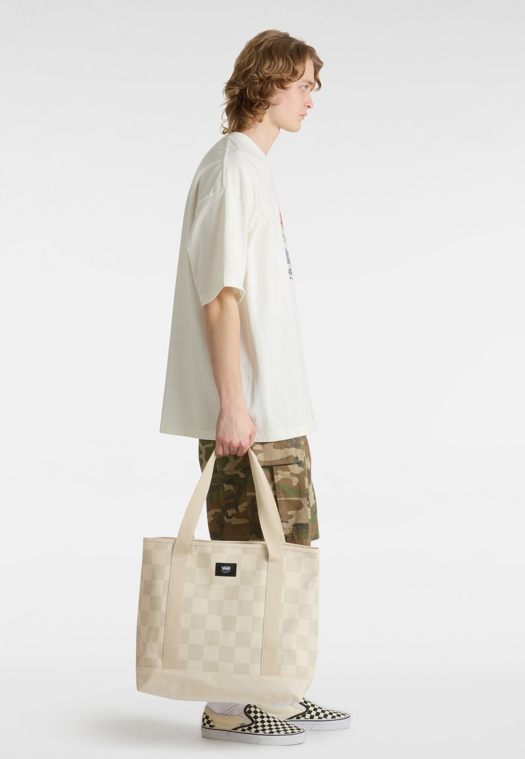 

Сумка-тоут PERGS TOTE Vans, бежевый