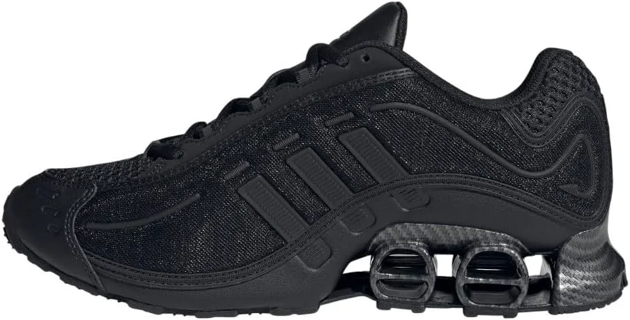 Мужские кроссовки Adidas Megaride O1 с шнуровкой, повседневные - черные, черный — фото 3