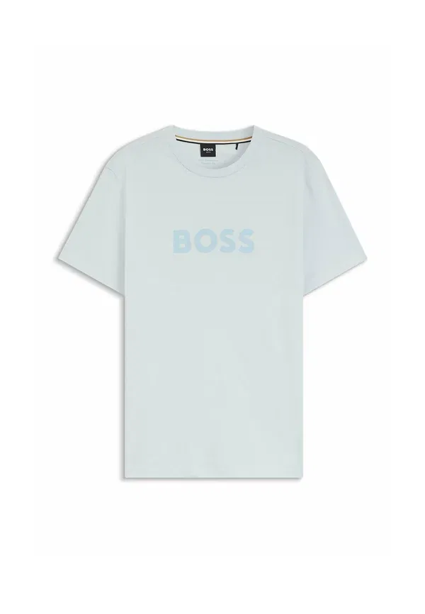 Футболка с принтом Boss, синий — фото 4