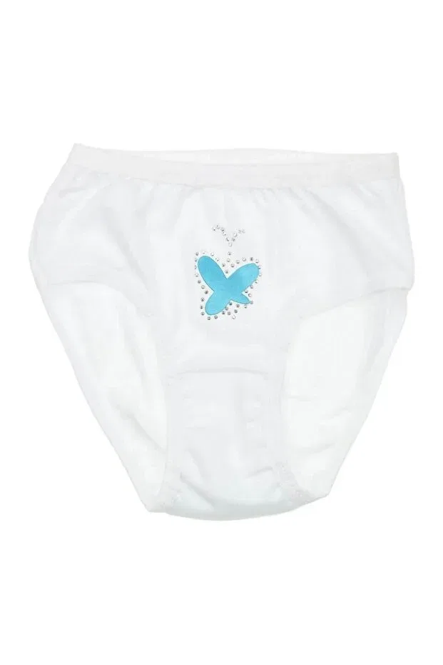 Детские трусы для девочек хлопковые Çamaşırcımshop, White — фото 3