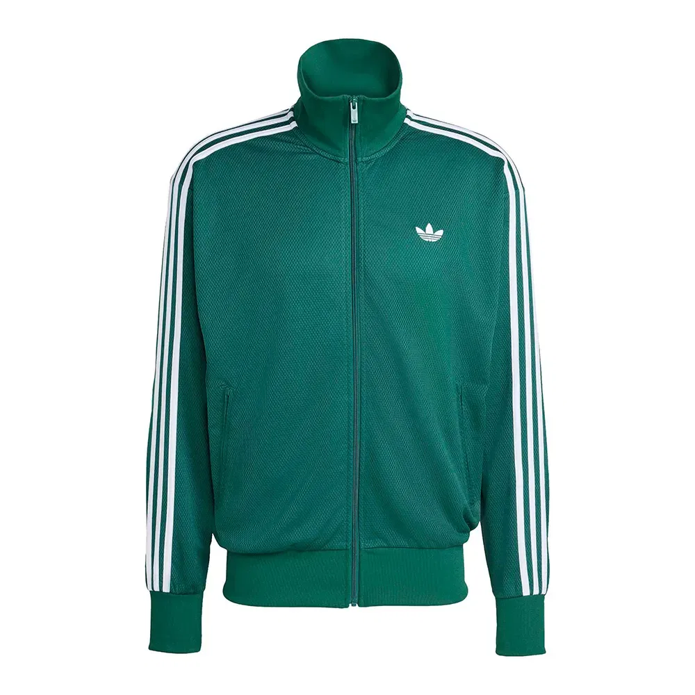 Свитшот на молнии Firebird Adicolor Adidas Originals, зеленый — фото 3