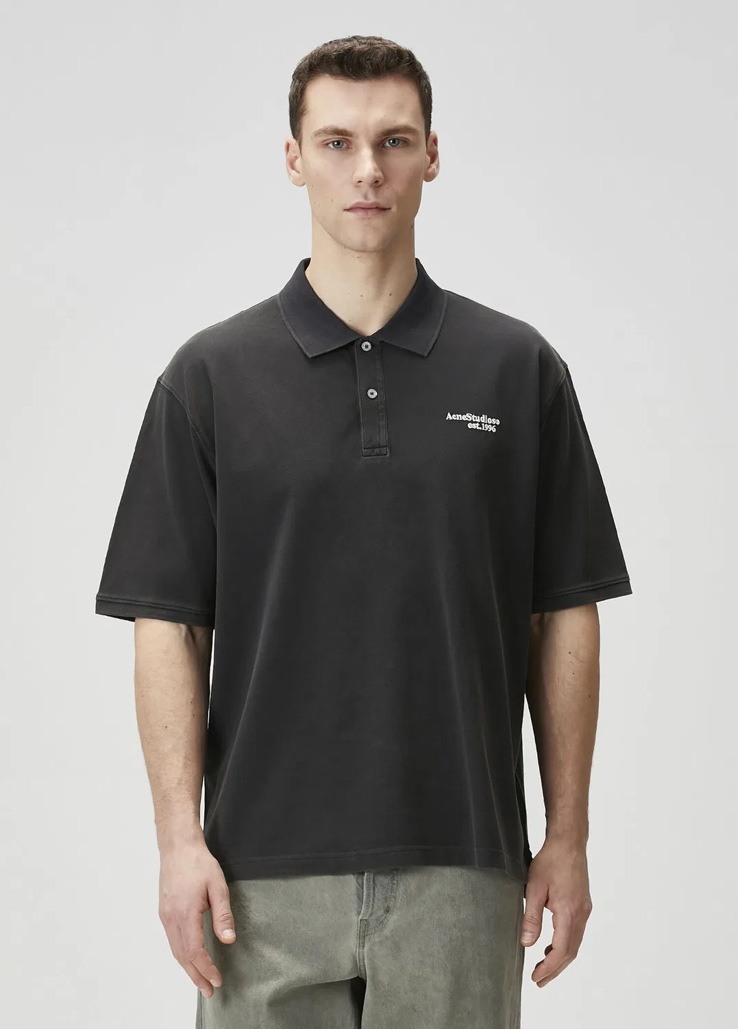Поло Acne Studios, black