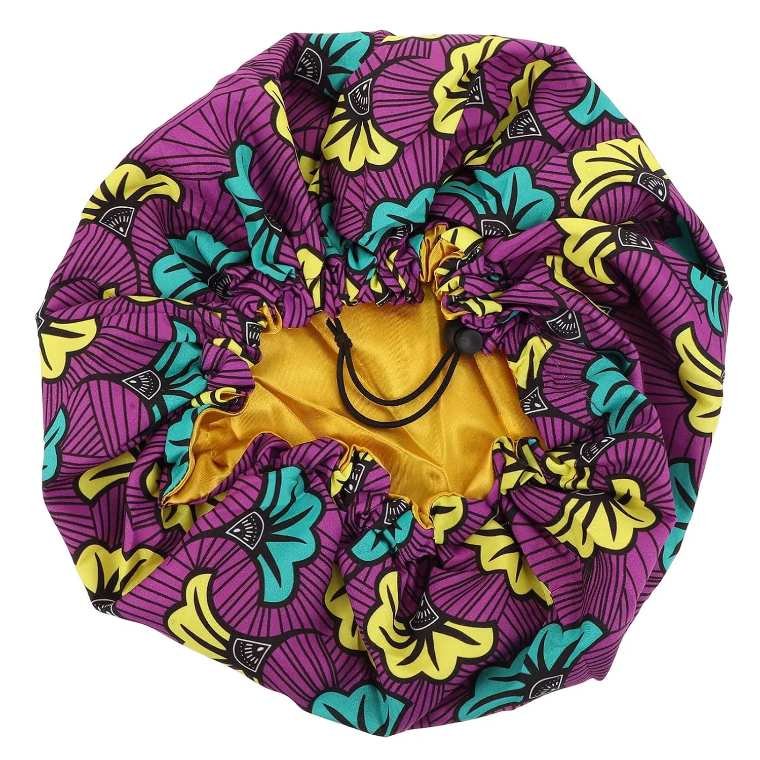 Шапочка для душа Satin, FRCOLOR, 3 шт, 33x33 см, As shown 2 x 3 pieces — фото 3