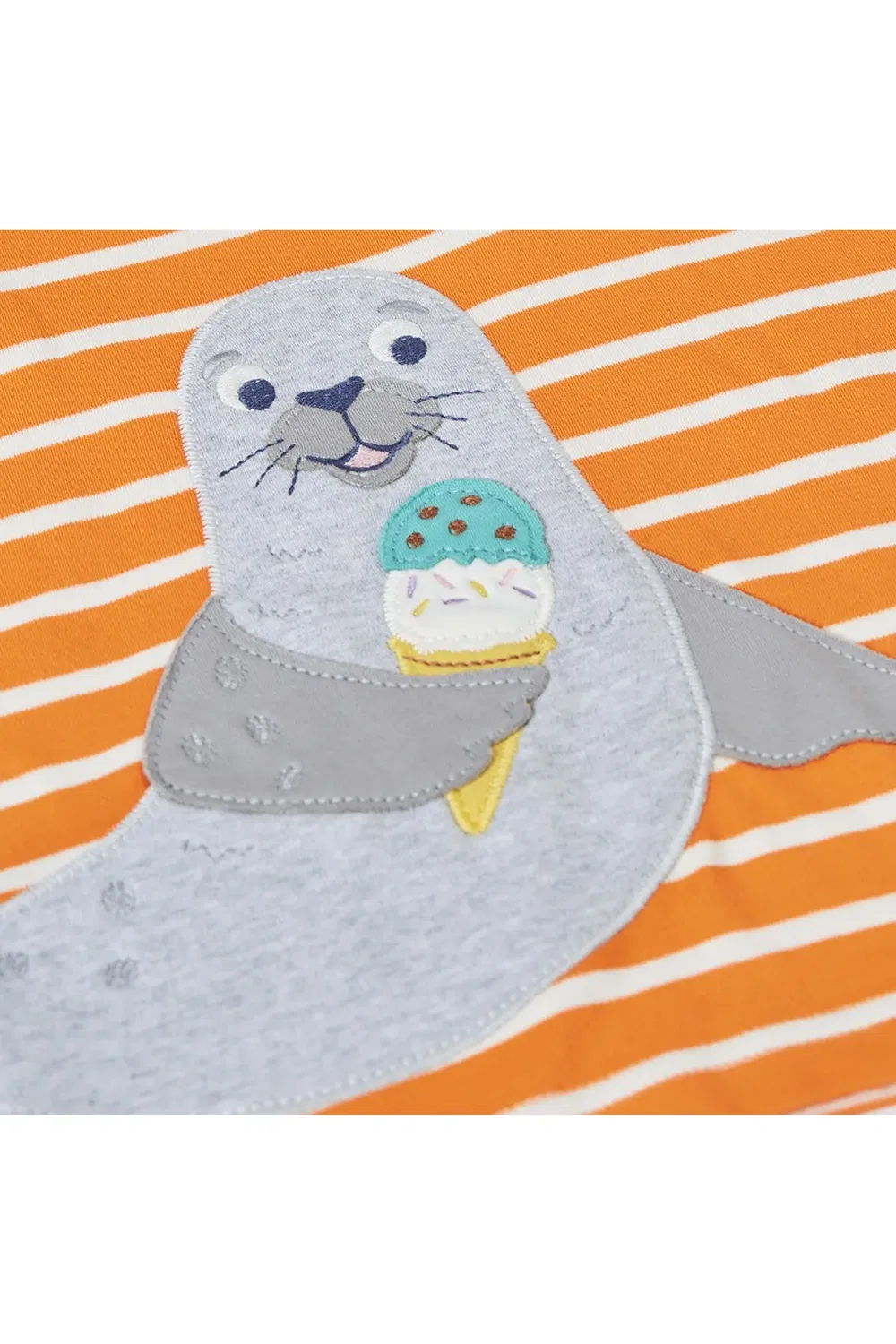 Детская футболка Scout Frugi, Orange — фото 3