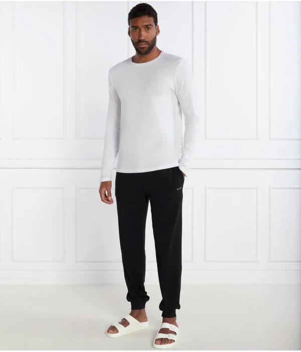 Мужской комплект лонгсливов Longsleeve 2-pack Tommy Hilfiger, белый — фото 2