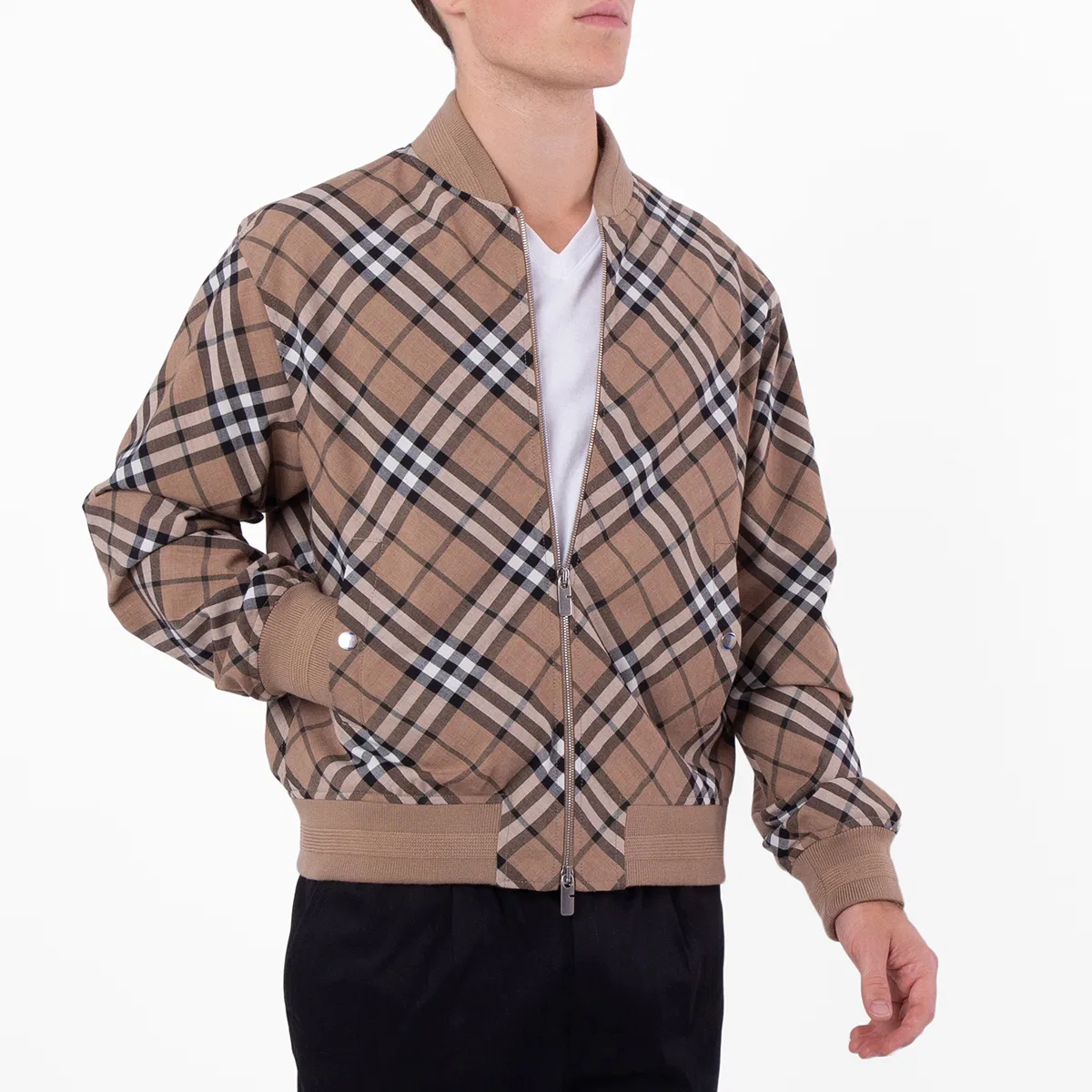 Куртка Burberry Ered Harrington Check Jacket, Linden Ip Check — фото 2