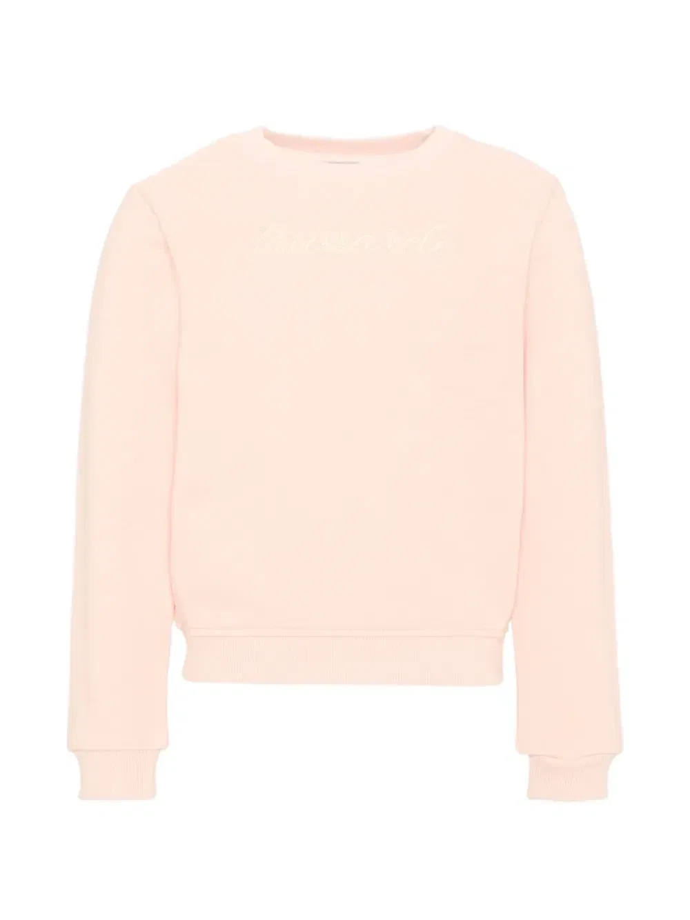 Толстовка с вышитым логотипом Trussardi Junior, розовый