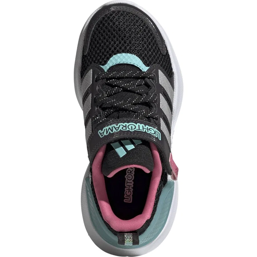 Детские кроссовки с подсветкой Lightorama Runner adidas, Черный — фото 3