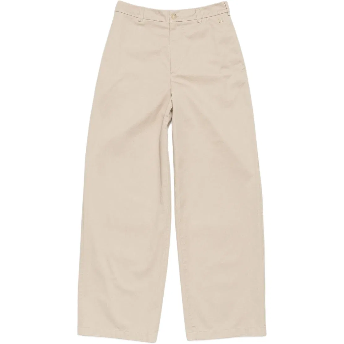 Широкие брюки с логотипом Acne Studios, Sandy Beige