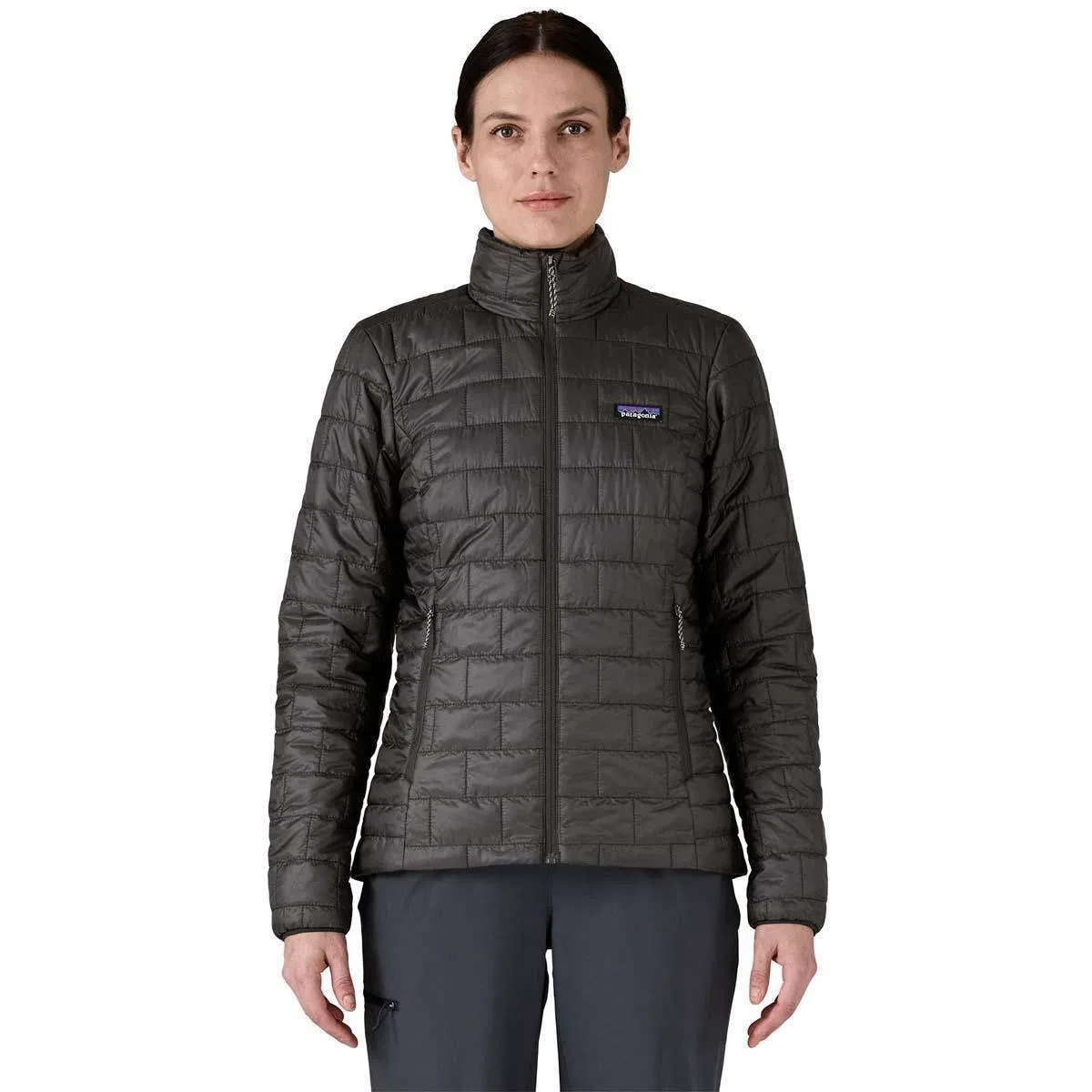 Женская куртка Nano Puff с утеплителем PrimaLoft, Patagonia, Black