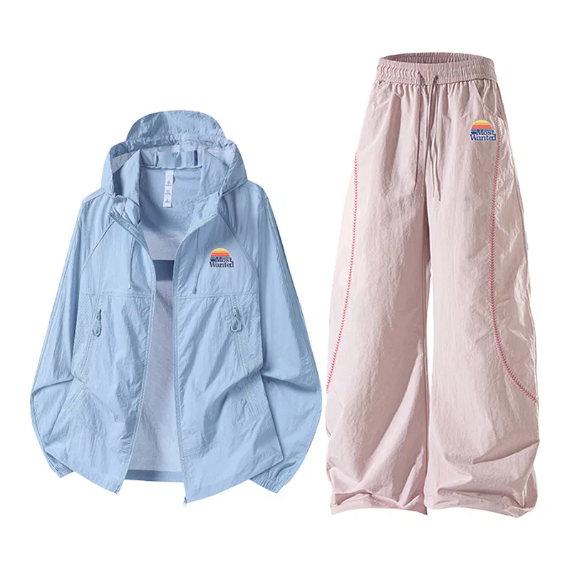 Детский спортивный комплект с брюками Thin, Moonlight Blue+Pink Pants, MostwantedLab, Moonlight Blue+Pink Pants