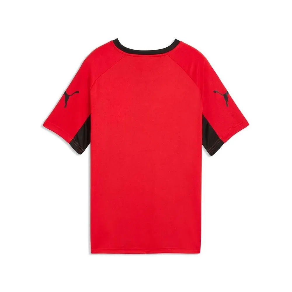 Футболка с принтом individualLIGA Graphic Jersey JR Puma, красный — фото 2